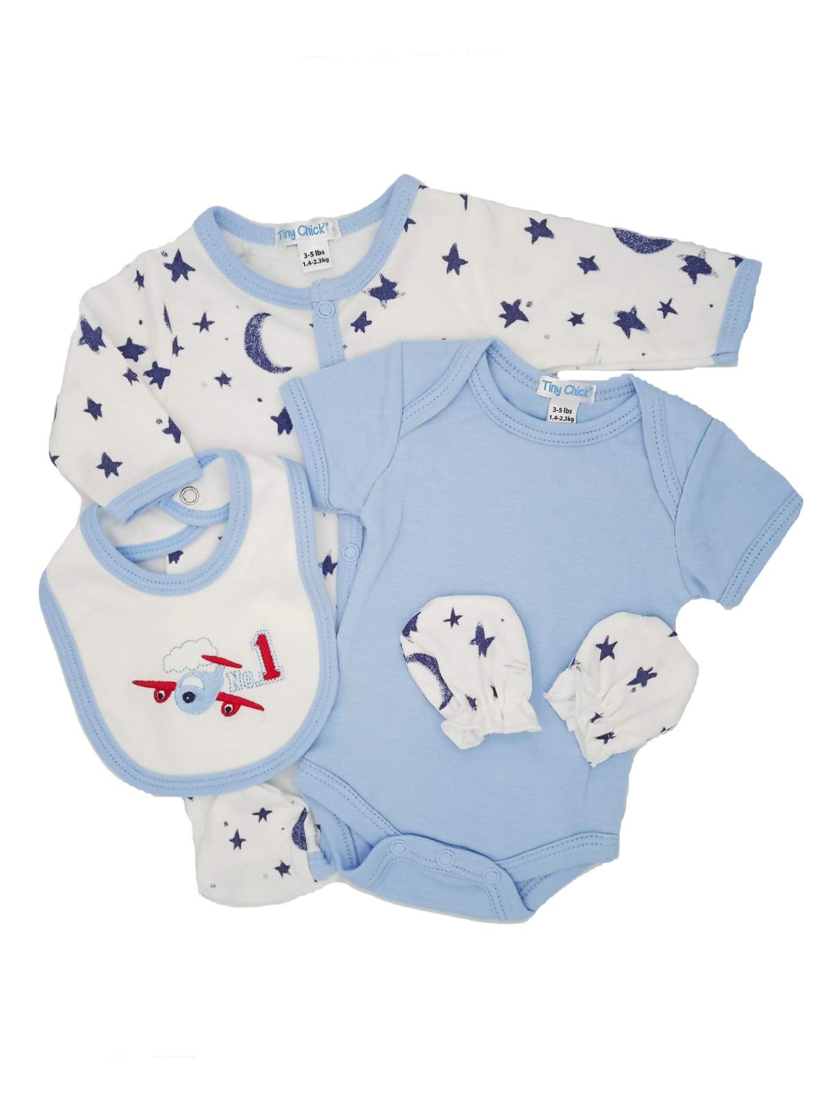 “Reach For The Stars” 4 Piece Set Outift Tiny Chick 