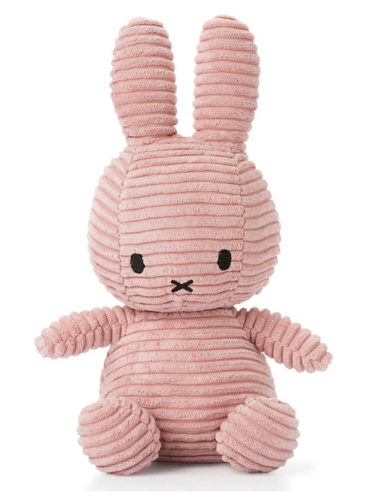 Miffy Corduroy Plush Toy - Pink Blush Toy Miffy 