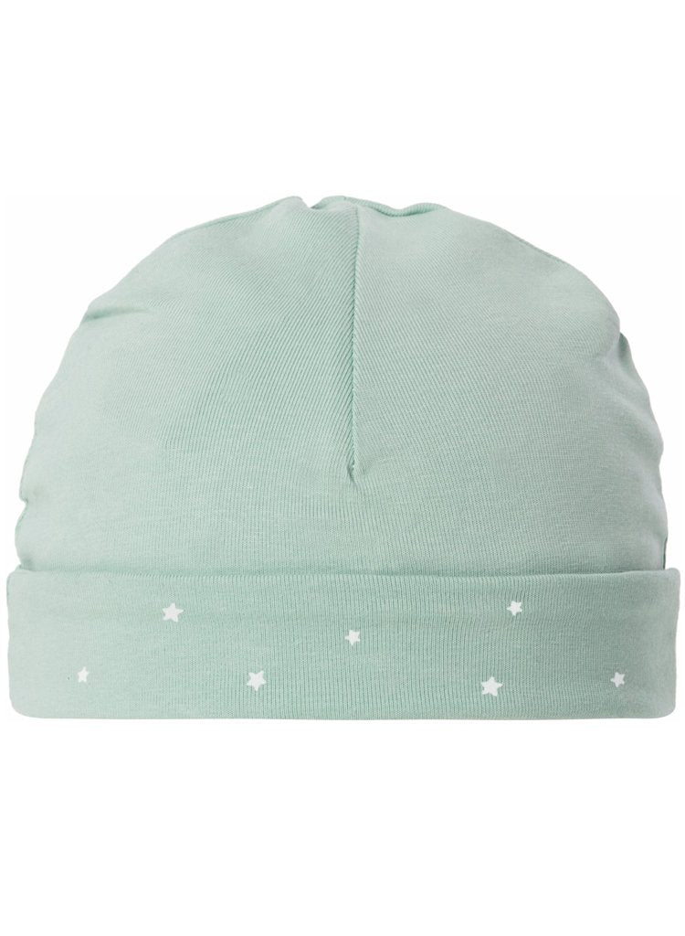 Grey-Mint Star Hat - Reversible Hat Noppies 