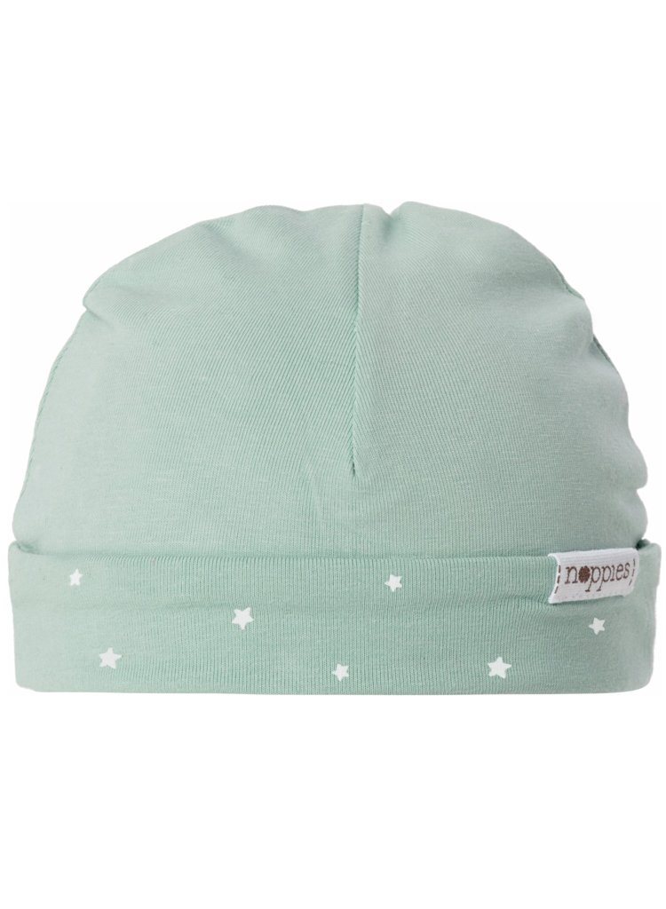 Grey-Mint Star Hat - Reversible Hat Noppies 