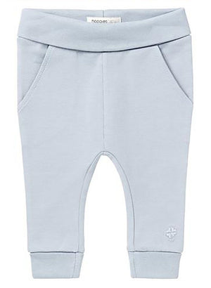Tiny Baby Soft Jersey Trousers - Blue Grey Trousers / Leggings Noppies 