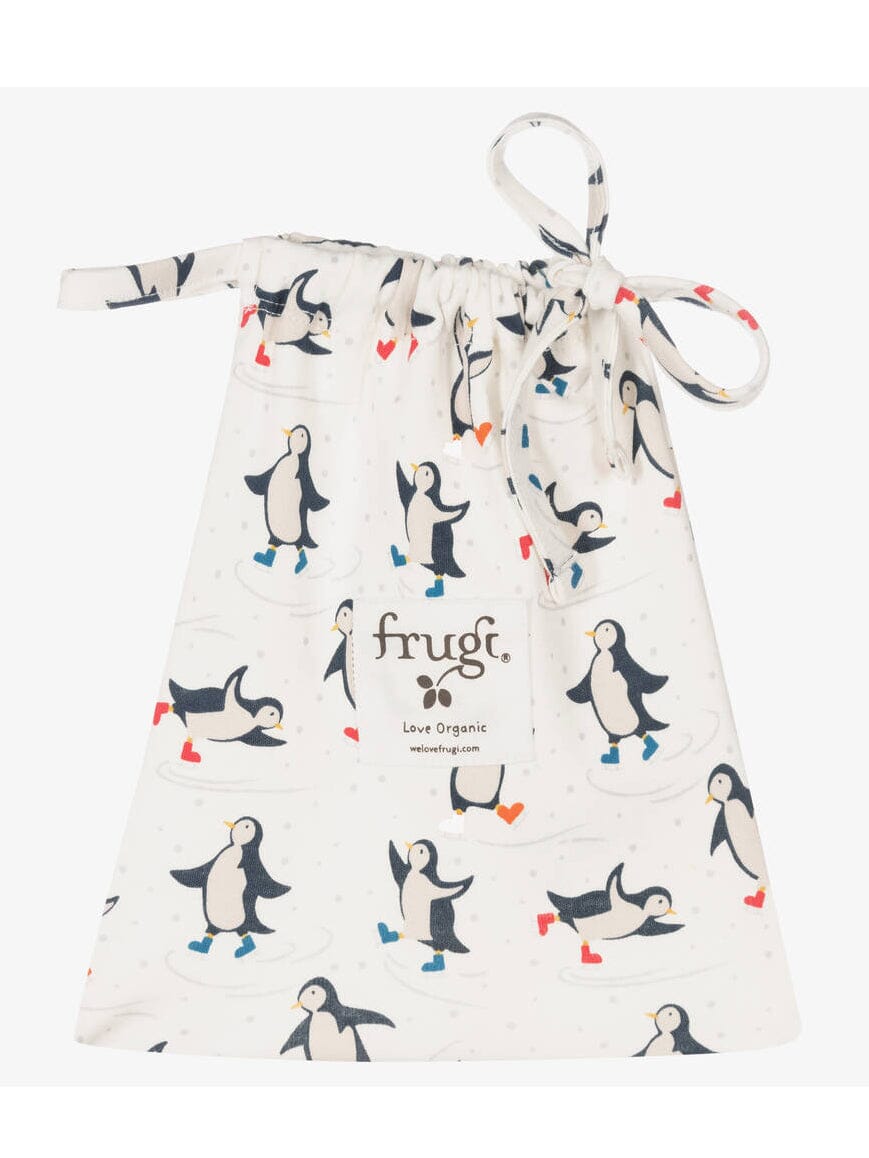Organic Cotton Penguin Sleepsuit, Bodysuit & Hat Gift Set by Frugi Outift Frugi 