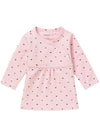 Pink Heart Wrapover Dress Dress Noppies 