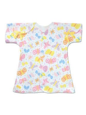 NICU Baby Dress, Butterfly Dress Itty Bitty Baby Clothing 