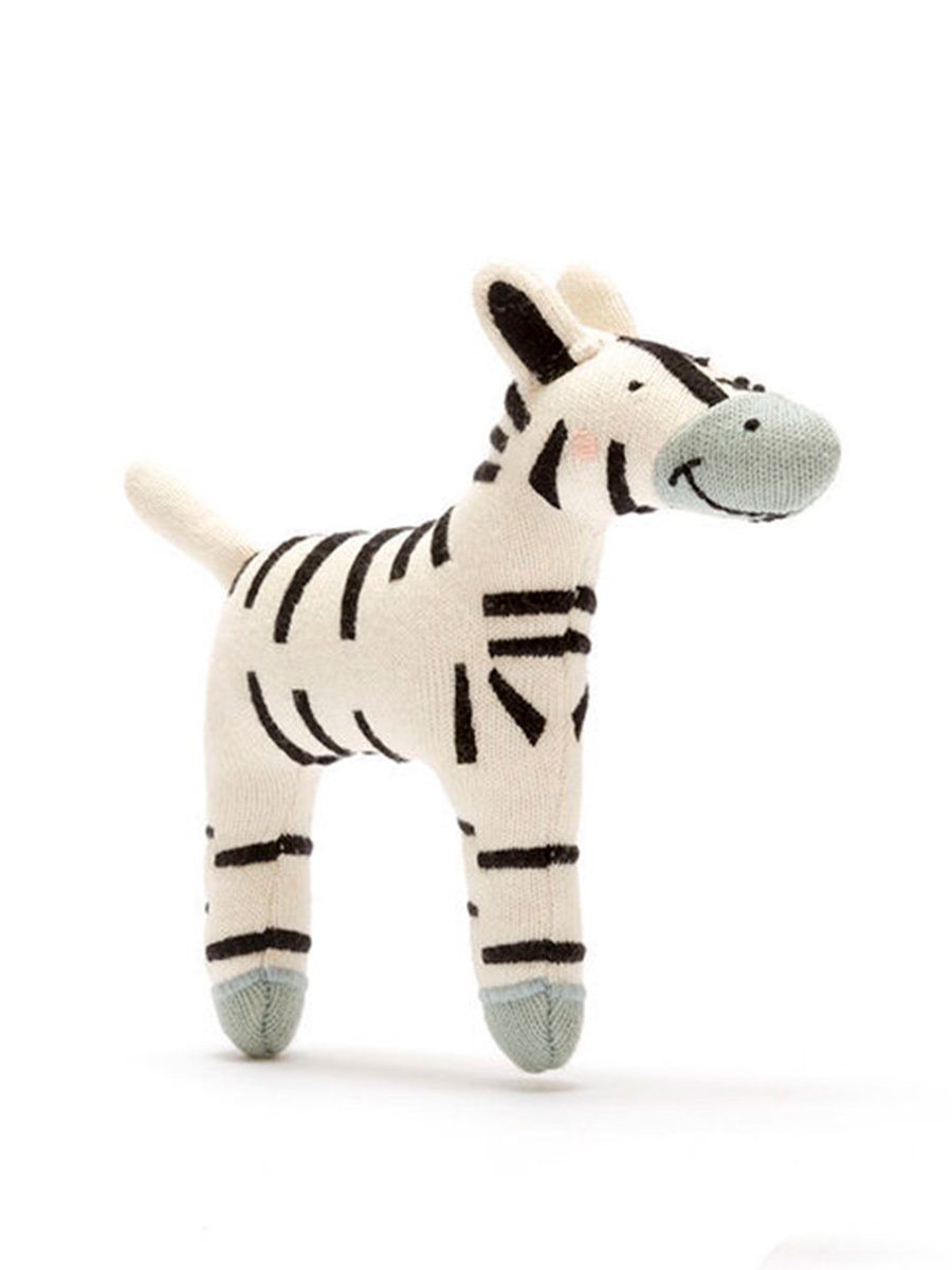 Organic Cotton Little Zebra Toy Toy Best Years 