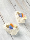 Crochet Pastel Rainbow Unicorn Booties Booties Albetta UK 