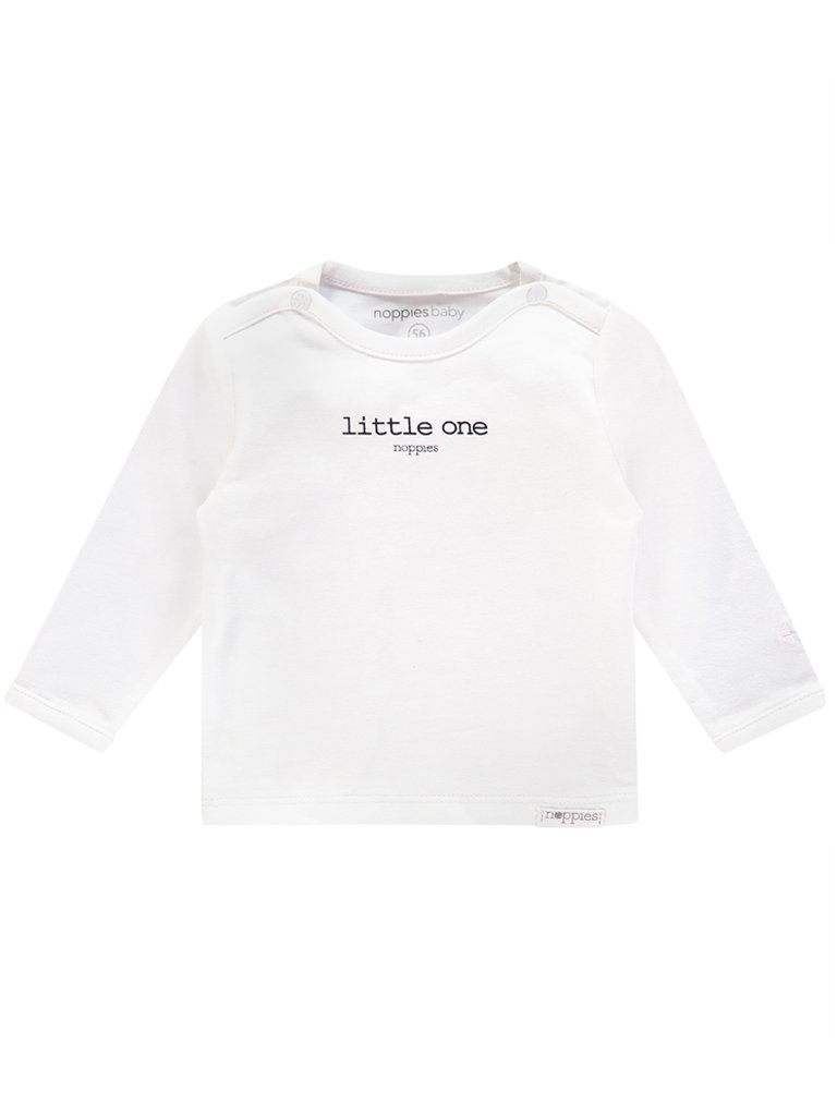 White 'Little One' Top - Organic Cotton Top / T-shirt Noppies 