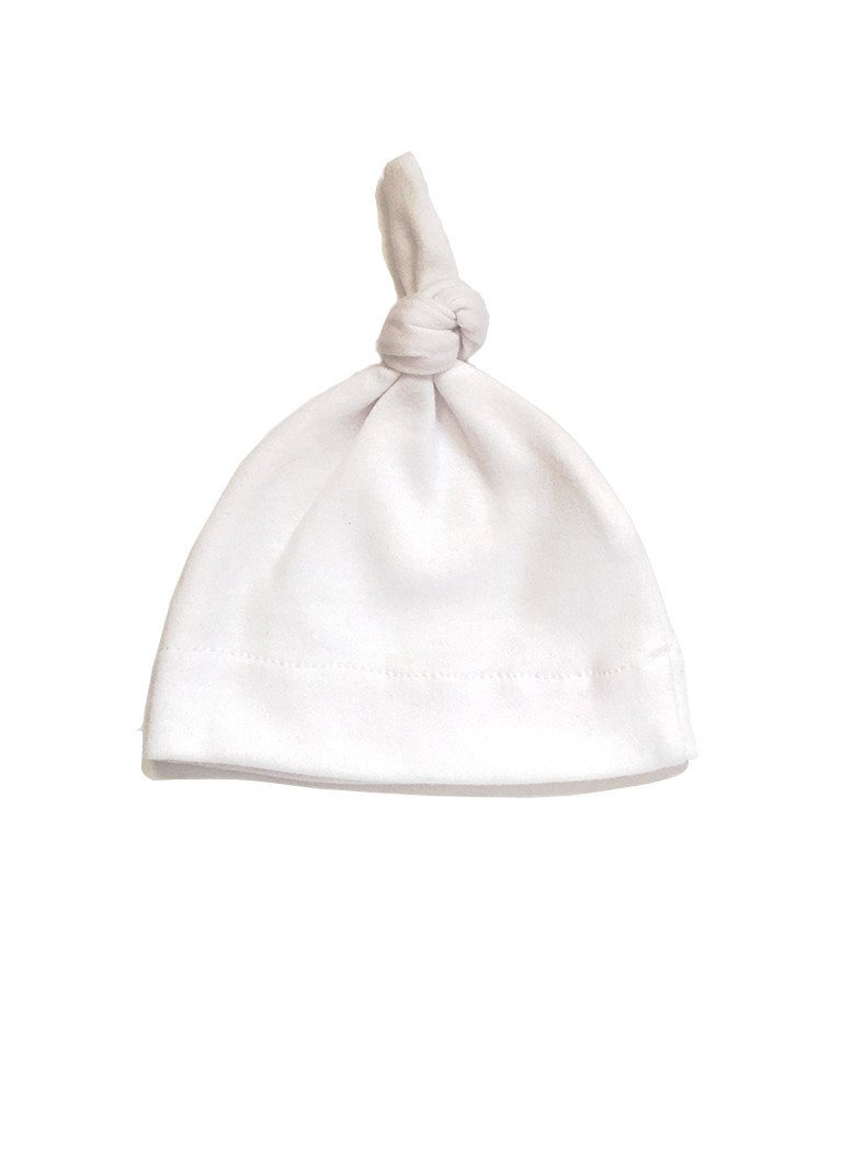 White Knotted Premature Baby Hat Hat Little Mouse Baby Clothing & Gifts 